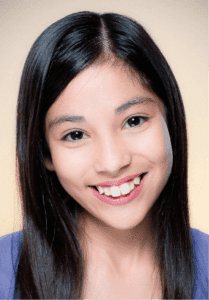 a beautiful child smiling