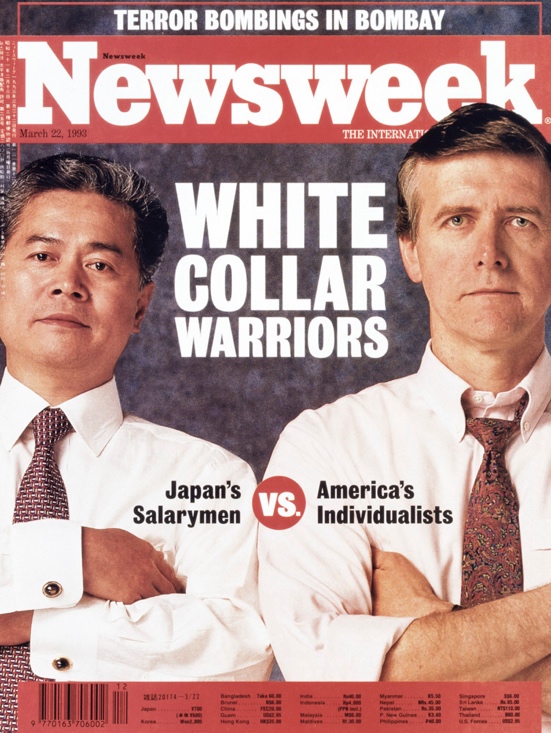 Newsweek magazine cover photographed by Rob Lewine
